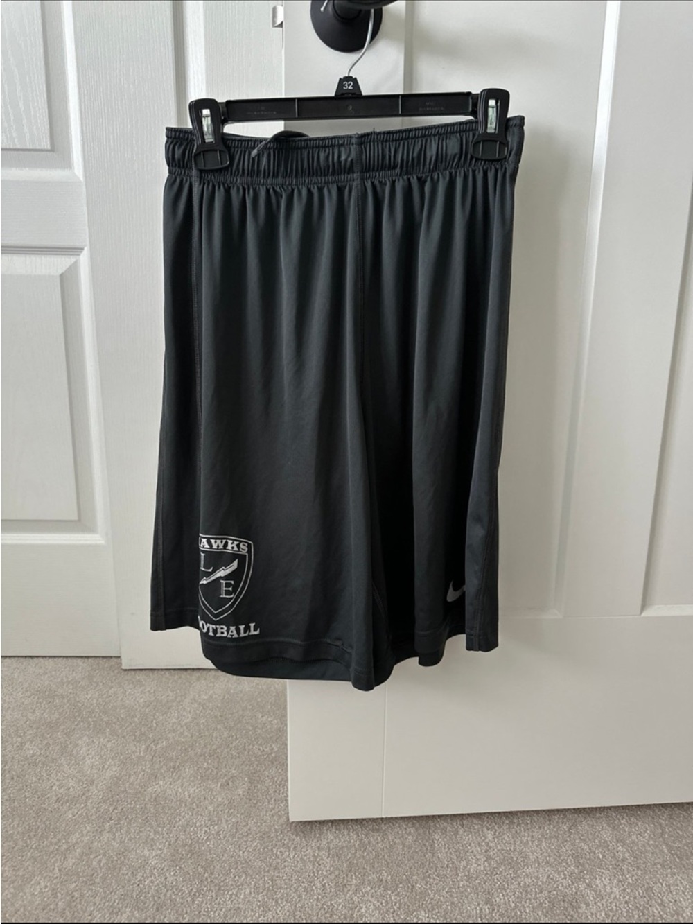 💚4/$30💚 Nike Black Men's Athletic Football Shorts with Logo